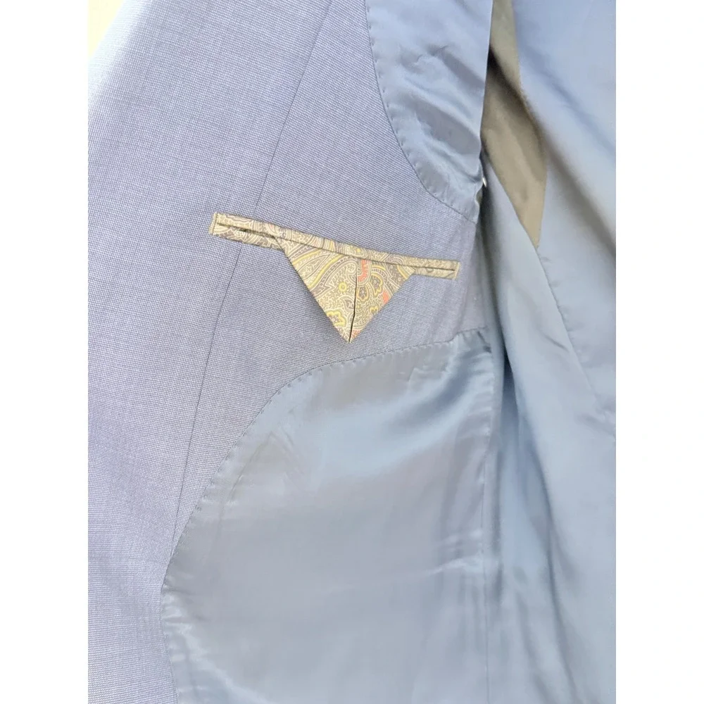 LRL Ralph Lauren Wool Blazer Mens sz 44R Sport Coat Navy professional office
